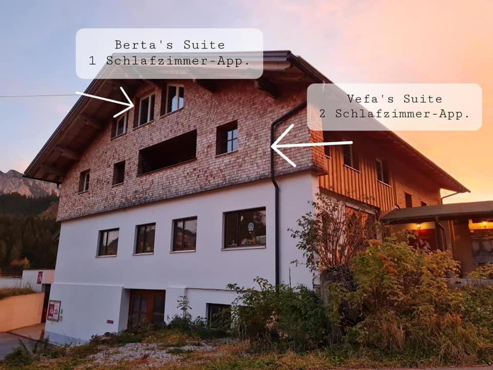 Braito'S Seaside Lodges Und Suites Haldensee Buitenkant foto